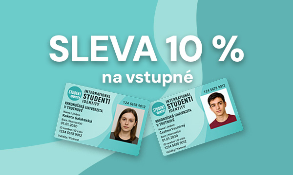 SLEVA 10% NA VSTUPNÉ